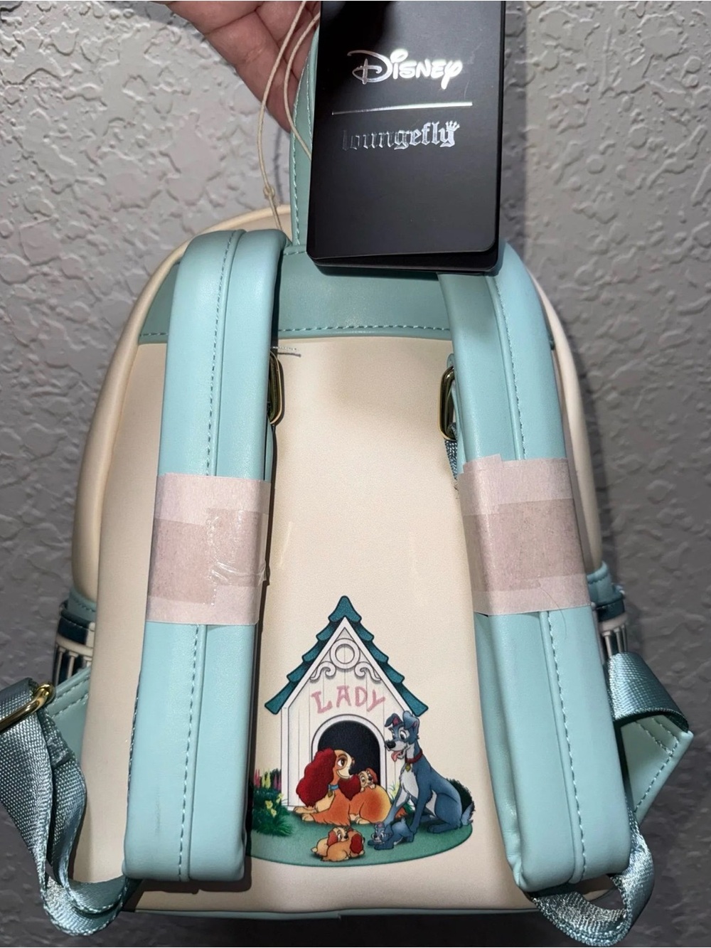 Disney Loungefly Lady and the Tramp Mini Backpack - Picture 5 of 5